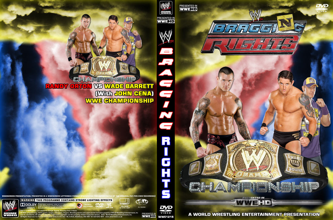 WWE Bragging Rights 2010 cover by DecadeofSmackdownV2