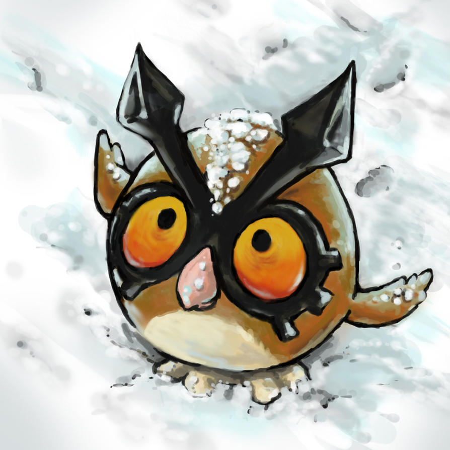 hoothoot_in_the_snow_by_puppy_chow-d2zy9