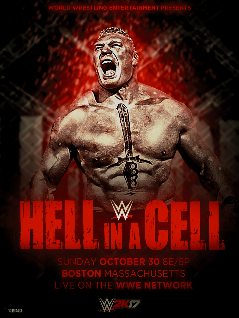 Image result for hell in a cell 2016 poster