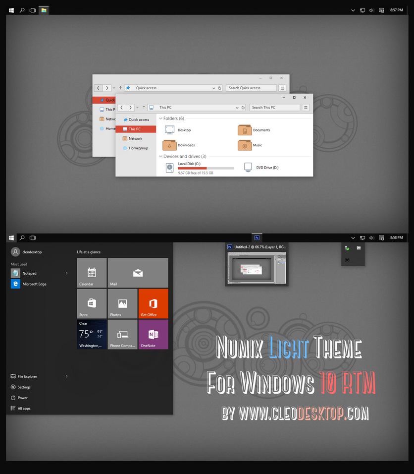 Numix Theme For Win10