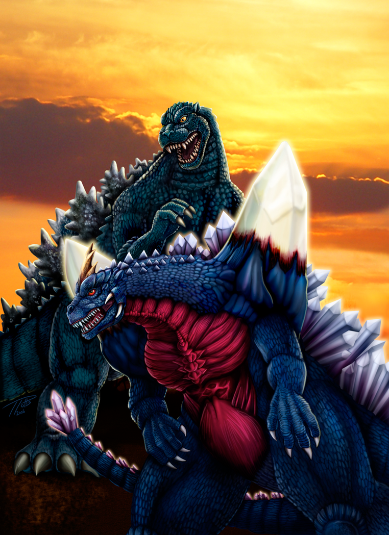 GODZILLA EFFECT - Godzilla vs Rachni Queen by 