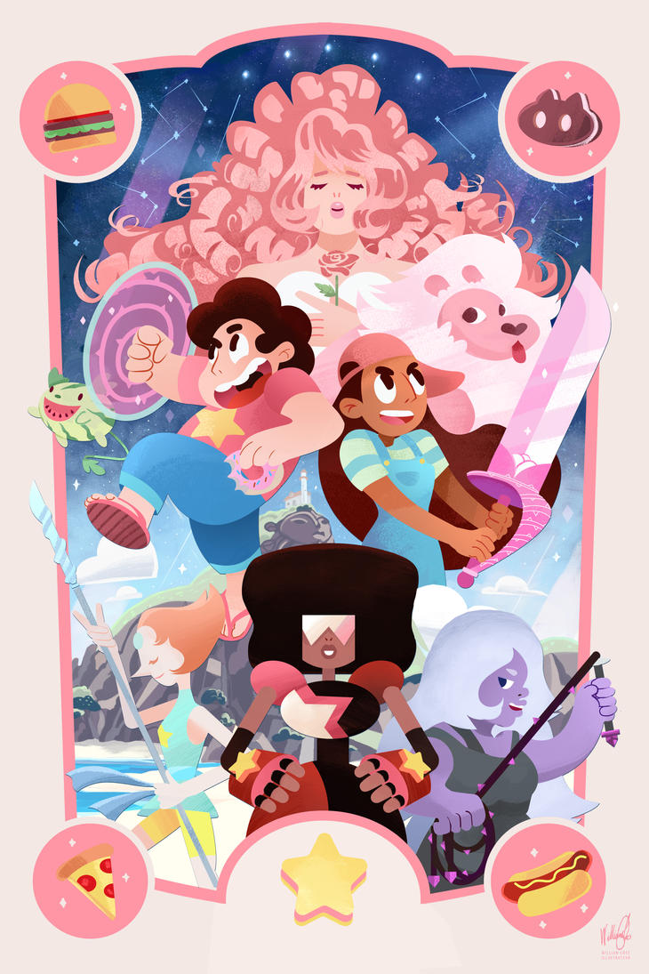 My drawing of Steven Universe ! A cartoon that showcases an epic sense of humor, an open minded vision, gorgeous visuals and loveable characters! <3 >>Please do not use my work or rep...