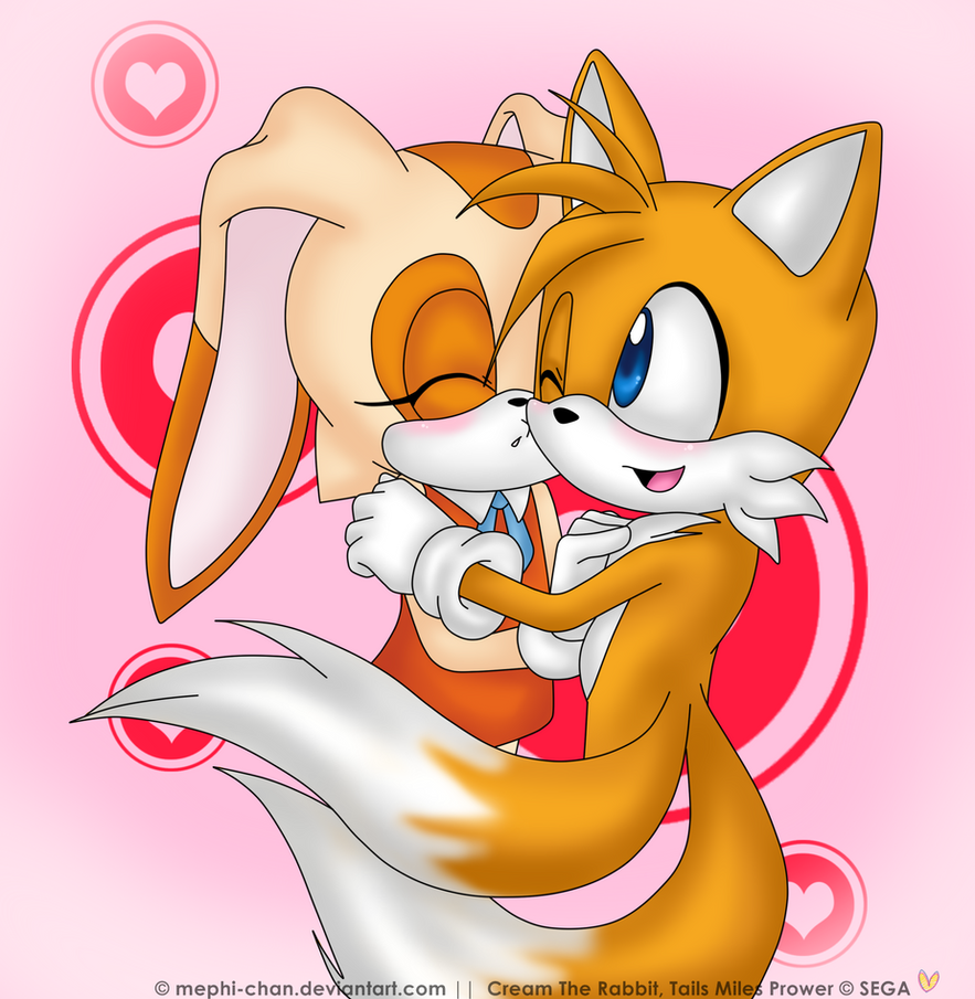 tails and amy in love